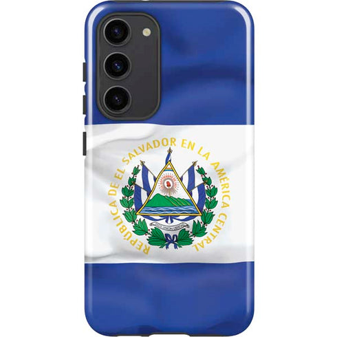 El Salvador Flag Galaxy S23 Plus Pro Case
